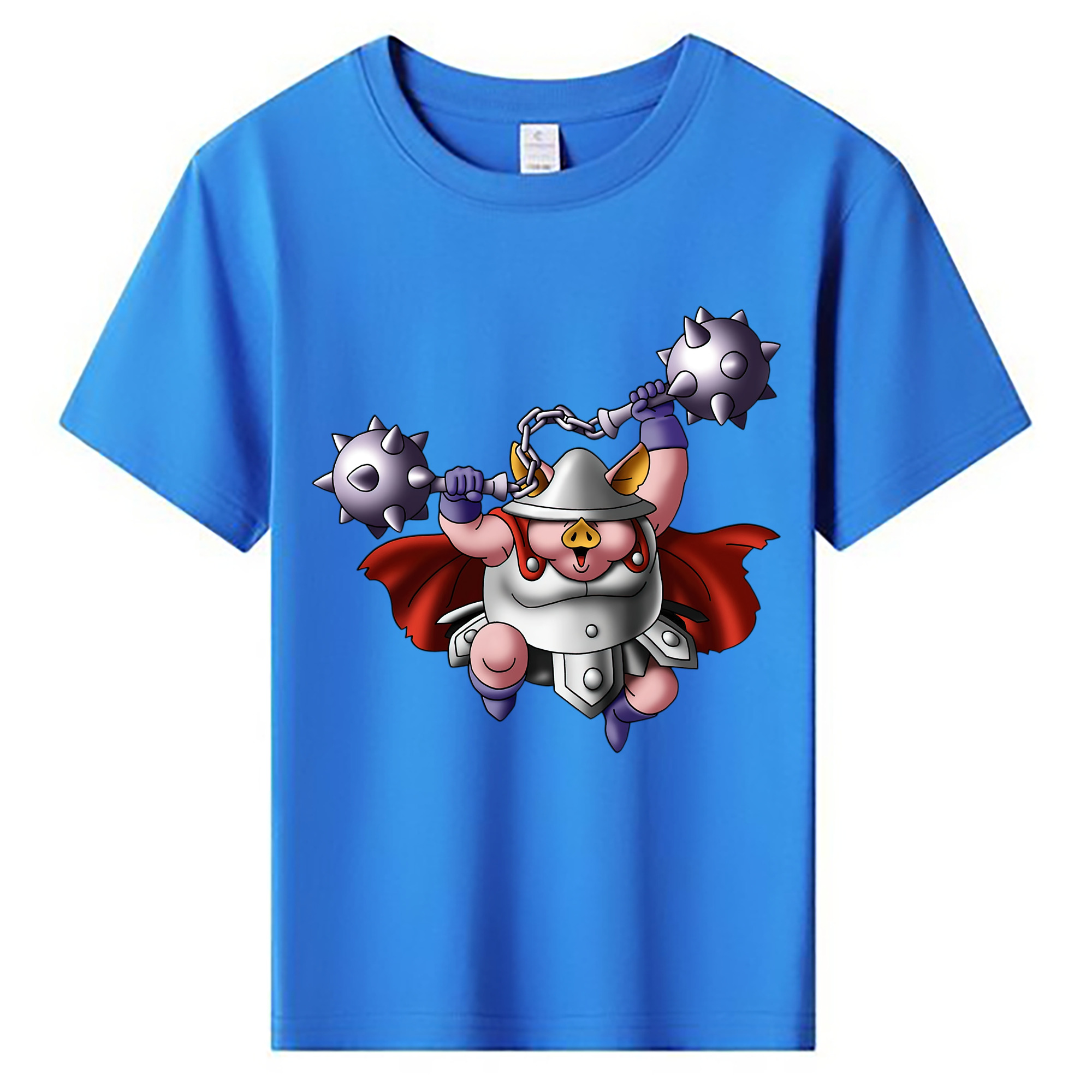 （画像用） ドラゴンクエスト Doragon Kuesuto Dragon Quest 綿100％キッズTシャツ（フロントプリント）